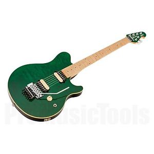 Music Man USA Axis TGN - Translucent Green MH QT *LIKE NEW* floyd rose fr evh