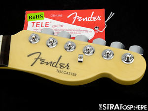 2016 Fender American ELITE Telecaster Tele NECK + LOCKING TUNERS USA Rosewood