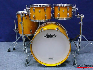 Ludwig USA Classic Maple Shellset in "Golden Slumbers"  -  20,10,12,14"