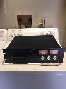 Tascam 122 MKIII Rack Mount Tape Cassette Deck MK3   NICE !!! WITH CABLES