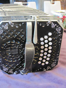 Bandoneon- Concertina Alfred Arnold in sehr gutem Zustand