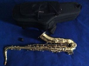 $ALE ! NEAR MINT Selmer Tenor Saxophone Super Action Sax Series III Gator Bag A+