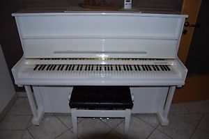 Klavier weiß poliert, Top !!!
