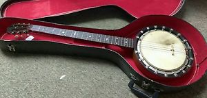 Vintage John Grey and Sons 5 String Classical (Nylon String) Banjo from London