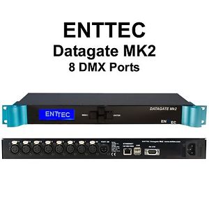 ENTTEC DATAGATE MK2 Multi Application 8 Port Hardware Interface $100 Instant Off