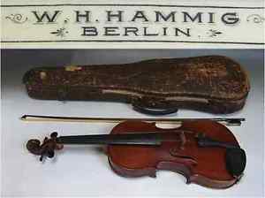 W.H.HAMMIG BERLIN Violin Germany Berlin Vintage