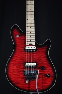 EVH WOLFGANG SPECIAL GUITAR BLACK CHERRY BURST W/HARDSHELL CASE