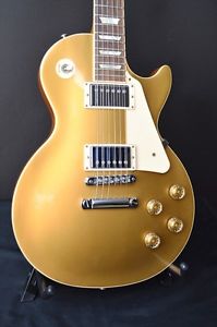 Free Shipping Used Gibson Les Paul Traditional Gold Top 2011 Electric Guitar