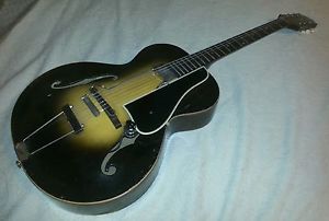 1945 Epiphone Zenith archtop acoustic jazz box! With DeAmond guitar mike pickup!