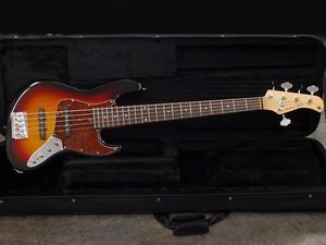Bottom Wave MB5 3 Tone Sunburst JB Type 5-string Used Electric Bass Guitar Japan