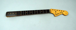 1963 VINTAGE FENDER JAGUAR GUITAR NECK USA ALL ORIGINAL ROSEWOOD RARE PRE CBS