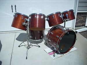 1983 Tama Superstar Mahogany drum set 24,13,14,16,16,18