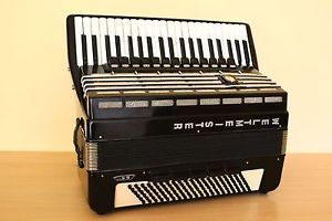Weltmeister S5 120 Bass Double Cassotto Accordion Fisarmonica LMMMH Akkordeon