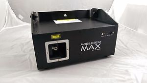 1W full color laser show machine (ILDA, DMX, 25K scan) X-Laser Mobile Beat MAX
