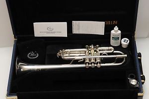 *USA*Mint B&S "EXQUISITE SERIES" C TRUMPET Made in Germany Artist Signature CML