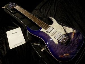 Ibanez SRG450QMZD Limited Edition ST 5Pc Maple Neck Purple Used Electric Guitar