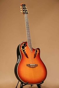 Ovation Standard Elite 2778AX-NEB iDea Sunburst Used Acoustic Guitar From Japan