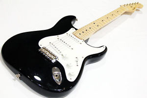 Free Shipping USED Fender Eric Clapton UD Stratocaster Blackie'11 Electric
