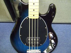 STERLING by musicman RAY 34 BLUE BURST BASS GUITAR