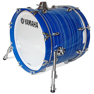 Yamaha Club Custom 4 Piece (BeBop) Drum Set Swirl Blue
