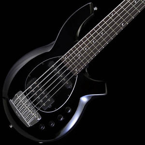 Free Shipping MUSIC MAN BONGO 6 HS (Black) Bass Guitar