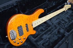 Lakland SK-5DX Yellow Alder Body 5-string Used Electric Bass Guitar Deal Japan