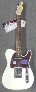 Fender American Deluxe Telecaster - Olympic Pearl  with OHSC