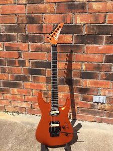 Jackson DK2QM Satin Orange Blaze Electric Guitar w/ Jackson OHSC + STRINGS!