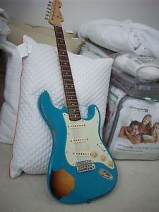 MJT Relic Taos Torquoise Strat with B.Hefner Neck