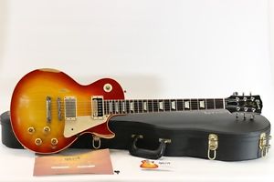 2008 Gibson Les Paul Custom Historic 1958 Reissue Aged Cherry Sunburst Relic 