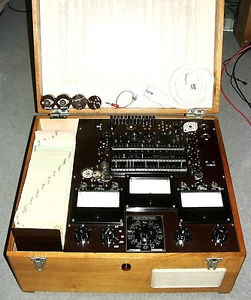 FUNKE W20 Tube Tester in Bestzustand, alle Karten u. Zubehör, 230VAC