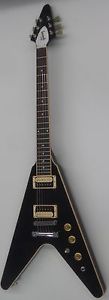 Gibson Flying V 2016, Traditional - Ebony, Chrome Hardware Electric Guitar