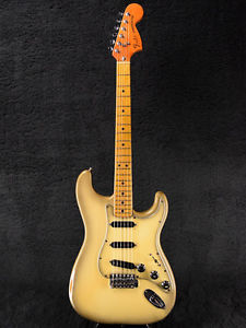 Free Shipping Used Fender USA 1980 Stratocaster -Antigua / Maple- ElectricGuitar