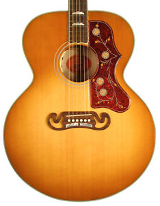 Gibson Maßgearbeitet SJ-200 Elektroakustische Gitarre,Honig Sunburst gebraucht