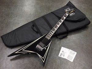 Edwards E-SAWTOOTH V Type Black Alexi Laiho Signature Used Electric Guitar Japan