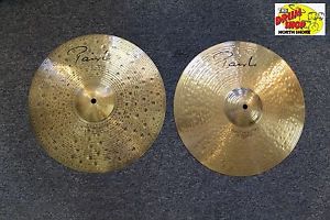 Paiste Signature Dark Energy Mark I Hi-Hats 14" - VIDEO DEMO! Free Shipping!!