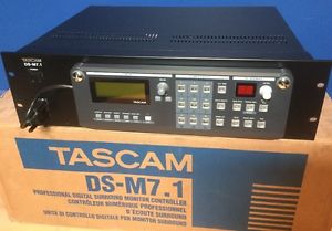 Tascam DS-M 7.1 Surround Controller,   Speaker Management,   EXCELLENT CONDITION