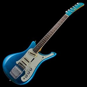 1967 Vintage YAMAHA SG-5 Candy Blue Made in Japan 6 String w/Soft Case