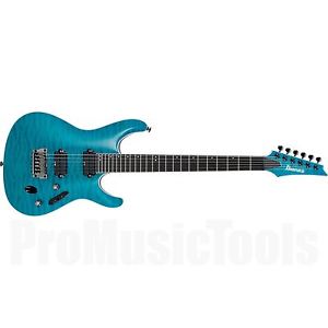 Ibanez S5521Q TAB Prestige - Transparent Aqua Blue *NEW* s-5521q s5521-q