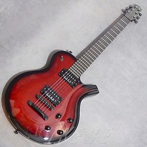 Parker Fly Mojo Flametop Singlecut Red Sunburst w/soft case Free shipping #Z343