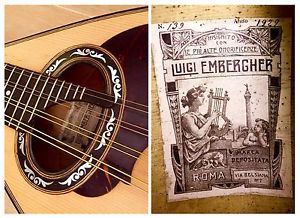 Mandoline ancienne EMBERGHER 1929 Modèle 1 / Old Mandolin EMBERGHER 1929 Model 1