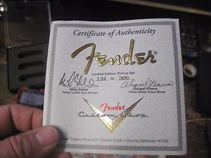 "Abby" Abigail Ybarra Fender Custom Shop Master 300 pickup set