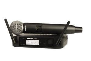 Shure GLXD24/SM58 Digital Vocal Wireless System with SM58 Handheld Microphone,