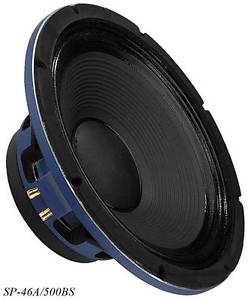 2 Stück Monacor Stageline SP-46A/500BS 46cm Blue-Component (2 Stück)