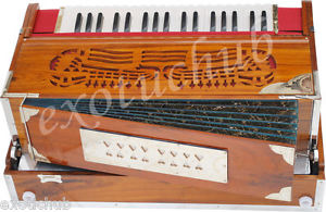 HARMONIUM~SCALE CHANGER~TEAK WOOD~3¾ OCTAVE~YOGA~BHAJAN~KIRTAN~MANTRA~MADITATION