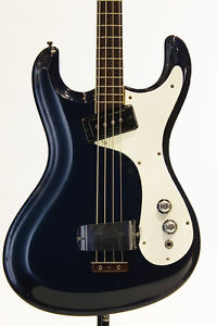 1965 Mosrite The Ventures Bass "Original Ink Blue" Electric Bass Free Shipping