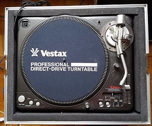 Vestax PDX-3000mix  Direct Drive DJ Turntable with S Shaped Tone Arm (Black)