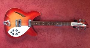 1967 Rickenbacker 330 guitar - original Fireglo burst finish