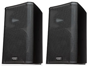2 x QSC K10 - 1000Watt Profi Fullrange PA Aktivboxen - 129db - 10" / 1,75" - TOP