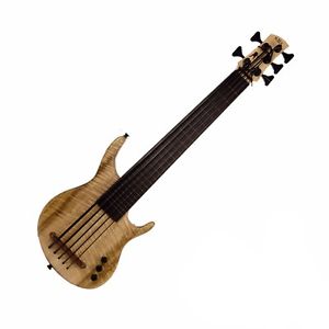 Kala California Solid Body 5-String U-BASS Fretless - Myrtle with Bag